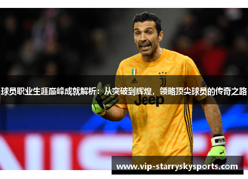 球员职业生涯巅峰成就解析：从突破到辉煌，领略顶尖球员的传奇之路
