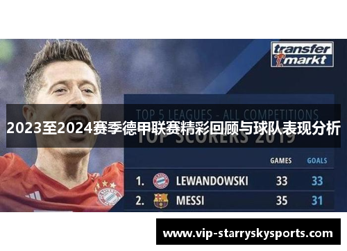 2023至2024赛季德甲联赛精彩回顾与球队表现分析