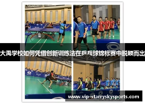 大禹学校如何凭借创新训练法在乒乓球锦标赛中脱颖而出