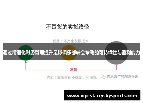 通过精细化财务管理提升足球俱乐部转会策略的可持续性与盈利能力